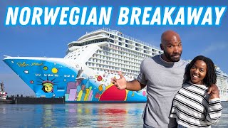 We Sailed This Incredible Cruise Ship Through the Mediterranean Sea  Norwegian Breakaway Ship Tour [upl. by Thisbee]