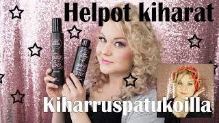 TUTORIAL  Helpot kiharat patukoilla [upl. by Attlee951]