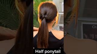 Low ponytail ✅ longhairshairstyle longhair ponytail lowponytail viralshort coquette fypviralシ [upl. by Accebar]