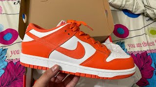 Nike Dunk low Syracuse ￼ [upl. by Hedaza]