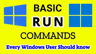 Top Windows Run Commands You Need to Know  Basic windows run commands in Tamil [upl. by Calysta]