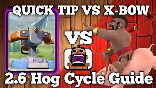 26 Hog Cycle Guide  Quick tip for hog cycle Vs XBow  How to play 26 Hog Cycle for Beginners [upl. by Magdala]