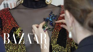 Step inside Daniel Roseberrys Schiaparelli atelier  Bazaar UK [upl. by Sophie]