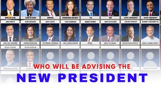 Trumps picks so far Heres who will be Advising the new President [upl. by Nosnirb]