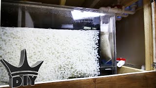 HOW TO Build aquarium sump filtration system  moving bed [upl. by Yssak]