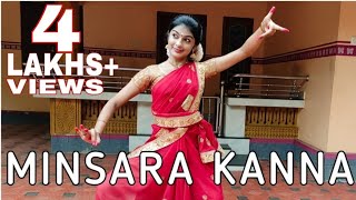 Minsara kanna  Padayappa  Dance Cover  Padma Shalini [upl. by Alemak]