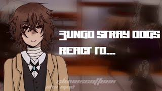 Bsd react to Dazai angst  Njoé  First video [upl. by Perron]