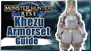 Khezu amor set Guide  Monster Hunter Rise [upl. by Yrocal845]