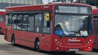 Kickdown  Stagecoach London 36351 LX59AOB Bus Route 314  ADL Enviro 200 Allison Euro 4 [upl. by Benedic906]