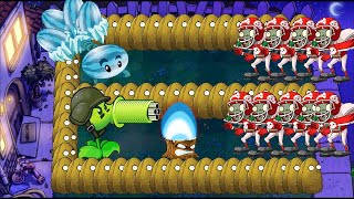 99 Winter Melon Vs 99 Gatling Pea Vs Ultra Torchwood Attack 999 Zombies  Plants vs Zombies [upl. by Muraida]