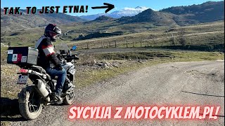 Sycylia wynajętym motocyklem  nie tylko Etna Syrakuzy Katania Super trasy i polska wypożyczalnia [upl. by Saffier]