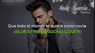 QUE ME PUEDAS AMAR SILVESTRE DANGOND KARAOKE COVER [upl. by Aznecniv474]