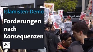 KalifatRufe Politiker nach IslamistenDemo alarmiert  BR24 [upl. by Kurr]