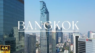 Bangkok the Empire  Thailand 🇹🇭  Drone Cinematic 4K [upl. by Vijar726]