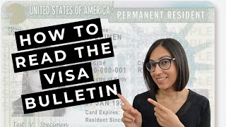 How to read the Visa Bulletin  My priority date is current now what [upl. by Eirellam722]