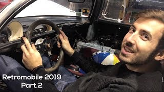 RETROMOBILE 2019  LA COLLECTION DE CASQUES DE FOU [upl. by Sofia]