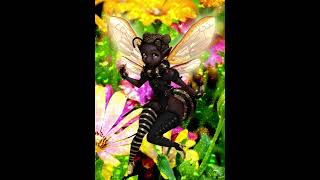 Animation After Effects WaspFairy Girl [upl. by Yard]