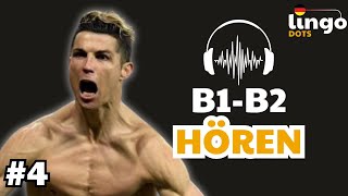 Ronaldo Ist Unmenschlich  B1B2 Deutsch Hören Podcast [upl. by Zanahs874]