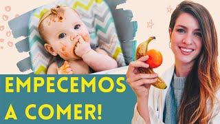 CÓMO EMPEZAR a dar de COMER a un BEBÉ PARTE 1 DE 3 [upl. by Ahseina]