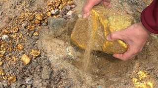 Nearly 70 Kilograms of Gold Nugget Huge Actually [upl. by Cartan]