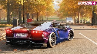 Forza Horizon 4  Lamborghini Aventador LP7004  Gameplay [upl. by Mulvihill]