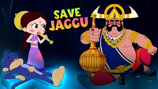 Chhota Bheem  Jaggu’s life in Danger  Fun Cartoons for Kids  Videos in Hindi [upl. by Boaten]