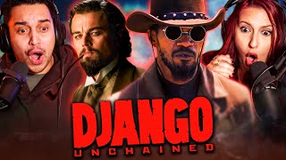 DJANGO UNCHAINED 2012 MOVIE REACTION  TARANTINO DOES IT AGAIN  FIRST TIME WATCHING  REVIEW [upl. by Nner94]