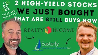 2 High Yield Dividend Stocks We Bought in January [upl. by Trust]