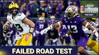 Locked On WOLVERINES POSTCAST Michigan Wolverines FALL To Washington In Rematch Of 2023 CFB Title [upl. by Wareing889]