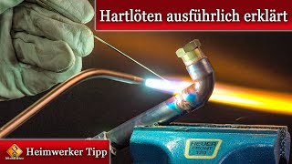 Hartlöten Anleitung  Kupferrohr  Formieren mit Stickstoff beim Hartlöten [upl. by Eilloh]