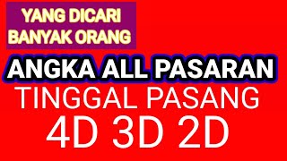 TABEL ANGKA MAIN UNTUK 4D 3D 2DTINGGAL PASANG GA PERLU NGRUMUS LAGI [upl. by Seuqirdor]