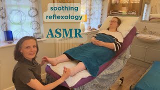 Relaxing Swiss Reflexology For Tired Feet  Unintentional Asmr For A Real Person [upl. by Colene420]