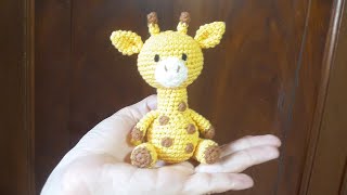 JIRAFITA souvenir AMIGURUMI Tutorial PASO A PASO Parte 7 final [upl. by Antoni707]