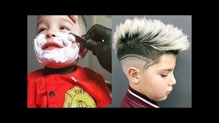 Erstaunliche Kinder Jungen Haarschnitt ★ Tolle Designs und Frisuren  Dünyanın En iyi Berberleri [upl. by Desmund901]