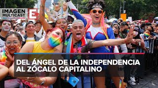 CDMX se pinta de colores con la Marcha del Orgullo LGBTIQ 2022 [upl. by Mccarthy]