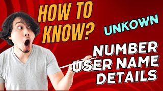 How to know Caller Id of unknown number [upl. by Monti]