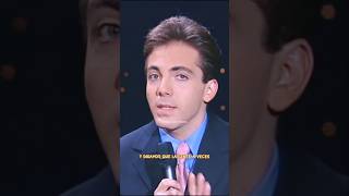 CRISTIAN CASTRO explicando lo que es ser hijo de VERÓNICA CASTRO 1996 [upl. by Kalli]