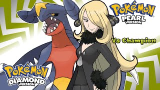 Pokémon Diamond Pearl amp Platinum  Champion Cynthia Battle Music HQ [upl. by Buyers]