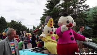 plopsaparade met kabouter klus in plopsaland de panne 24082018 [upl. by Allerym]