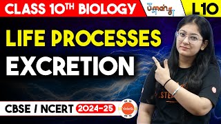 Life Processes class 10 Biology EXCRETION  Class 10 Science Chapter 6  UMANG [upl. by Anthe]