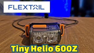 All New Flextail Tiny Helio 600z headlamp flextailgear headlamp youtube wildcamping torch [upl. by Enneicul]