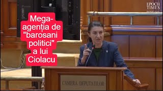 Violeta Alexandru amenință PSDPNL că va desființa megaagenția de quotbarosani politiciquot [upl. by Lulita117]