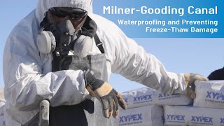 MilnerGooding Canal  Idaho  Waterproofing and Preventing FreezeThaw Damage [upl. by Doroteya812]