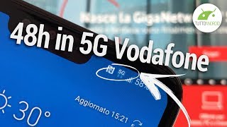 2 GIORNI CON IL 5G COME é ANDATA tra copertura velocità salute  ITA  TuttoAndroid [upl. by Acinnad]