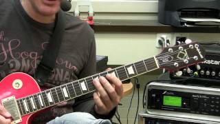 Guitar Lesson  Basic Rock Improvisation [upl. by Quinton]