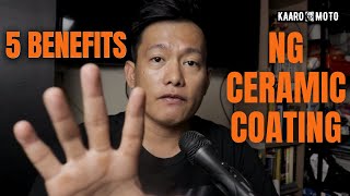 5 CERAMIC COATING BENEFITS [upl. by Deer]