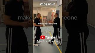 Wing Chun Against Pushes on Street wingchun [upl. by Airamahs55]