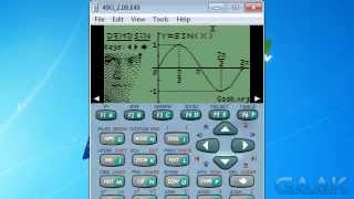 HP calculators DemoSIN on 49 series  Gaak [upl. by Eibo39]