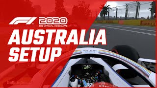 F1 2020 Australia Car Setup  Good RaceCareer Mode Setup [upl. by Llebana]