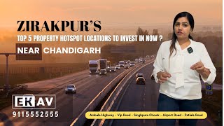 Zirakpurs TOP 5 Property Hotspots to Invest in NOW [upl. by Blondie]